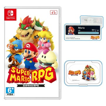 【AS電玩】首批特典 NS Switch 超級瑪利歐 RPG  中文版