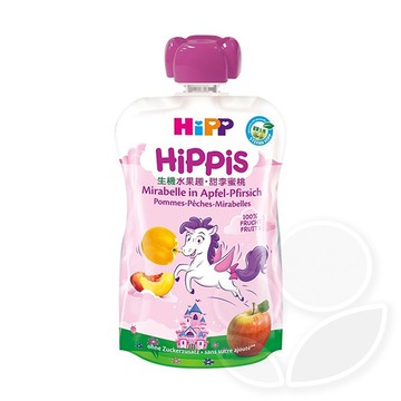 HiPP 喜寶 生機水果趣-甜李蜜桃100g【佳兒園婦幼館】