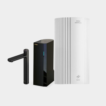 【雙11限定雙機】Culligan櫥下RO瞬熱雙溫飲水機AVE-T2800 + Coway龍捲高效疾風清淨機AP-1924A  加碼送靜小眠/MINI飲水機二選一