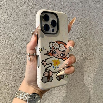 嘎子姐蘋果17promax手機殼iPhone16pro卡通15pro女13可愛14新