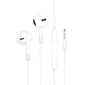 hp 惠普 半入耳式 有線耳機 3.5mm  白色  DHH-1112