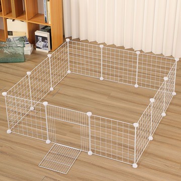 大空間寵物圍欄自由組合加高室內狗狗柵欄家用犬貓兔鼠豬DIY籠子 d8053