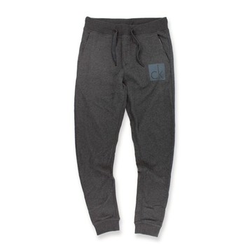 美國百分百【全新真品】Calvin Klein 棉褲 CK 休閒褲 長褲 jogger 縮口束口 褲子 鐵灰色 I702