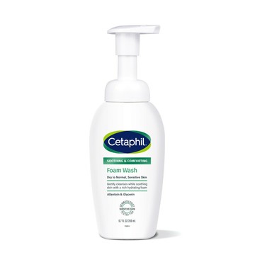 洗面乳推薦-Cetaphil舒特膚舒新潔面泡泡200ml