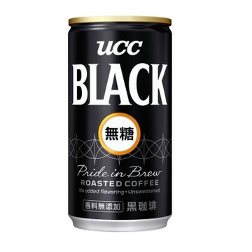 UCC BLACK無糖咖啡 (185g)(活動)