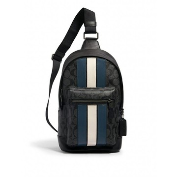 COACH 休閒腰包單肩斜跨包 斜背包男士腰包 2999  (現貨)【 菲尼斯 國際精品 ★ 疊加現抵$1300 】
