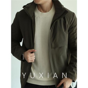YUXIAN高端防風抗撕扯戶外棉服夾克外套沖鋒衣保暖加厚休閑冬季