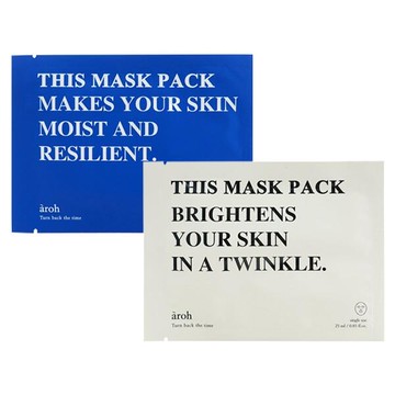 韓國 aroh 海洋深層補水／大米提亮面膜(單片25ml)『Marc Jacobs旗艦店』D909130