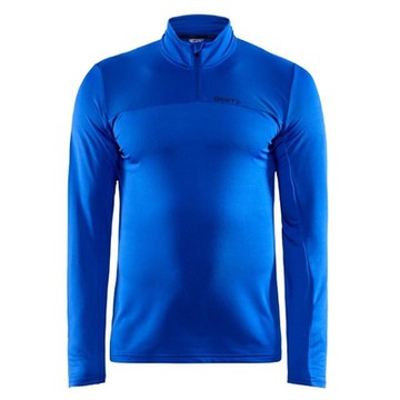 【Craft】男 CORE Gain midlayer 長袖拉鍊立領中層衣.排汗衣.上衣_1909496-360000 瑞典藍