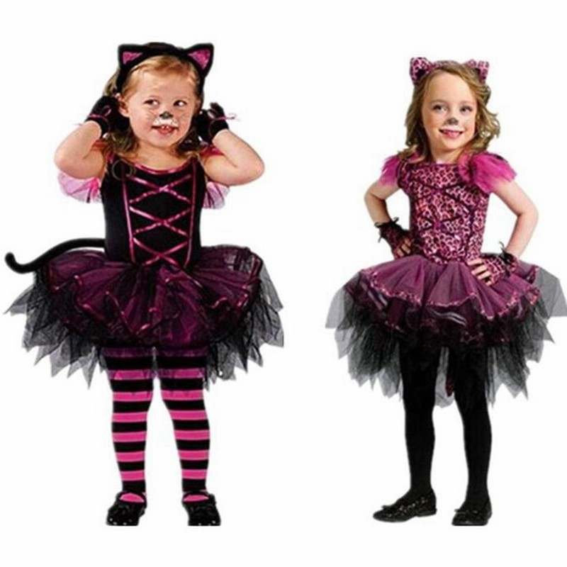ハロウィン衣装 子供 吸血鬼 猫女 仮装小悪魔 万聖節ワンピース 子供用 ジュニアハロウィーン キッズ衣装 コスプレ コスチュームウィッチ 巫女 ネコ耳 通販 Lineポイント最大get Lineショッピング