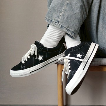 CONVERSE ONE STAR 96 OX 經典 黑白 低筒 滑板鞋 男 女鞋 A14711C