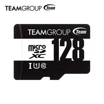Team 十銓 128GB microSDHC UHS-I U1 C10記憶卡 100MB/s(含轉卡)