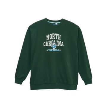 NCAA 大學T 深綠 北卡羅來納 印花 落肩 中性 7455100370