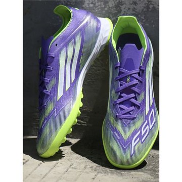 高端F50足球鞋男TF碎釘FG長釘AG短釘訓練鞋無鞋帶亞馬爾人造草地