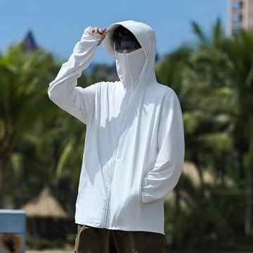 【哆哆購】台灣出貨 釣魚防曬服 釣魚衣 釣魚服 防曬外套UPF50+冰絲防曬衣男夏季薄款防紫外線速幹外套戶外運動釣魚防曬