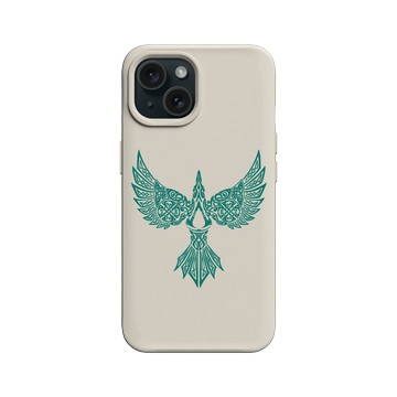 iPhone 15 SolidX 貝殼灰 - Assassin's Creed - Valhalla - Raven