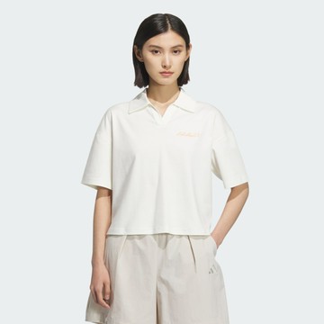 Adidas 愛迪達 Ver Ss Polo JM8789 女 Polo衫 運動上衣 休閒短袖 白 亞版