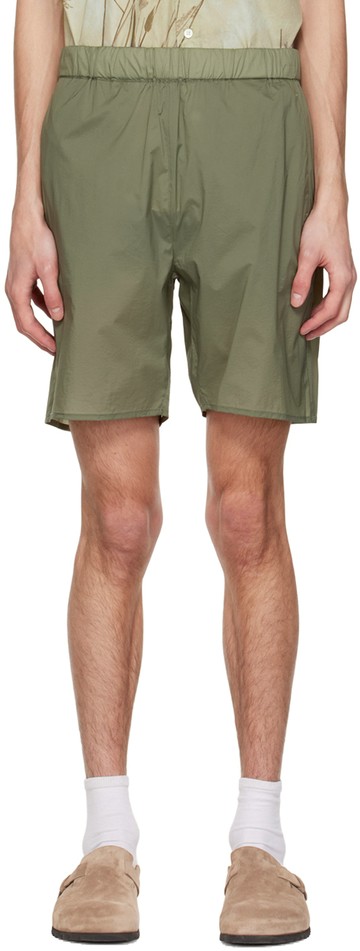NORSE PROJECTS 绿色 Poul 短裤