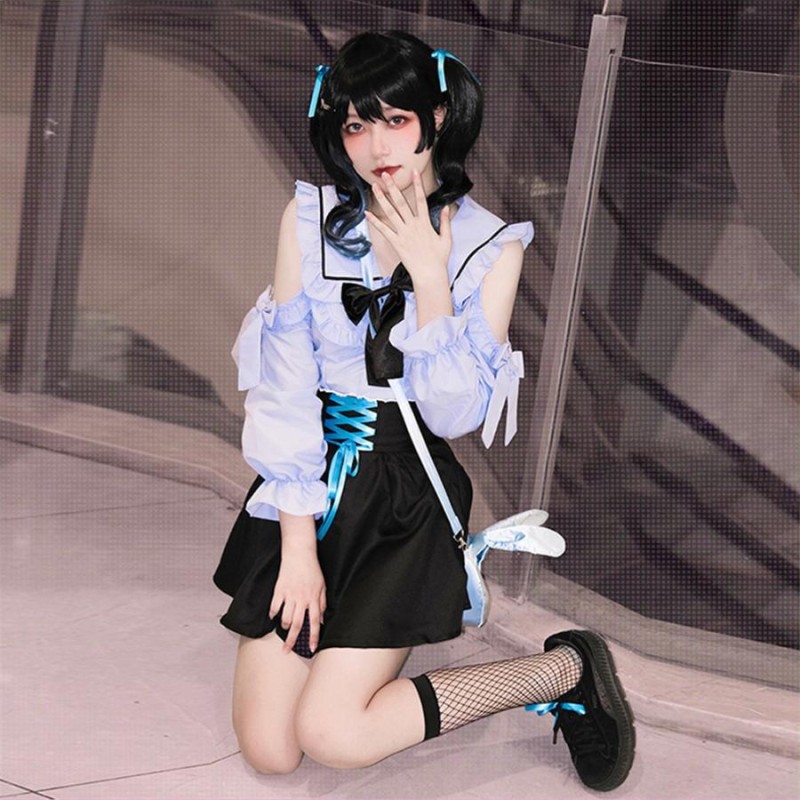 【新品未使用】にじさんじ 月ノ美兎 コスプレ 9c4f1e24034242ed94c13ce38d7465