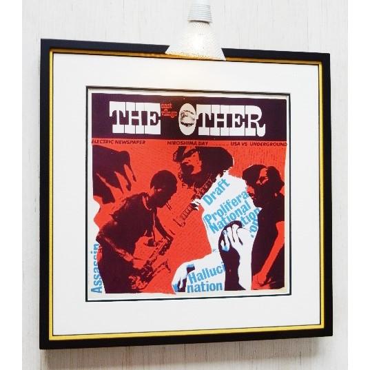 East Village Other/ジャケ ポスター 額装/アラン ギンズバーグ