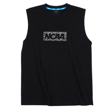 NCAA 背心 黑色 變形蟲LOGO 圓領 無袖 上衣 男 7325148320