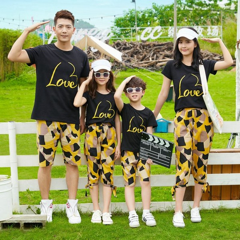 親子 アロハシャツ Tシャツ 半ズボン ワンピース メンズtシャツ カップル 夏 親子コーデ 半袖 レディース キッズワンピ 海外旅行 2点セット 半ズボン ママと娘 通販 Lineポイント最大0 5 Get Lineショッピング