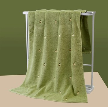 浴巾家用純棉吸水不掉毛兒童女夏可穿裹大毛巾柔軟