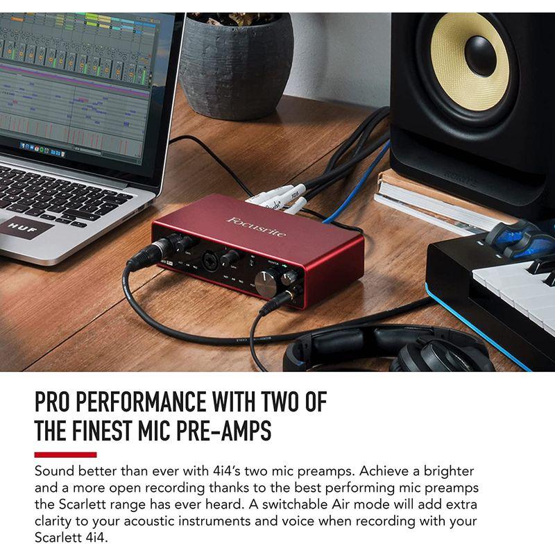 Focusrite フォーカスライト Scarlett 4i4 G3 USB 2.0 Type C オーディオ・インターフェース