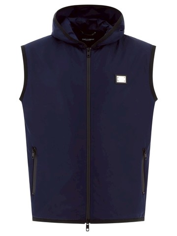 Dolce & Gabbana Sporty Vest With Zipper
