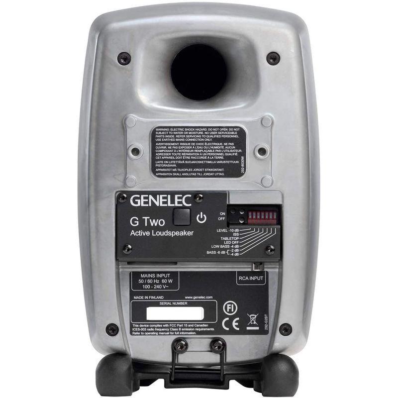 Genelec ジェネレック G Two ホームオーディオ用 アクティブスピーカー (1本) (RAWフィニッシュ) モニタースピーカー