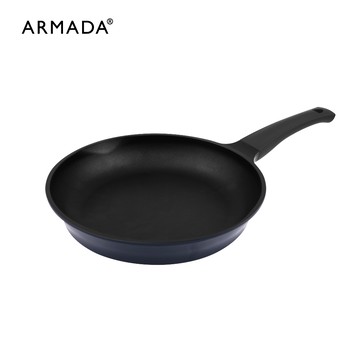 【ARMADA】饗厚鍋不沾平底鍋 28cm (無蓋/可電磁爐) 贈 高級櫸木木鏟