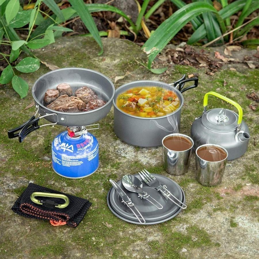 アウトドア用品 キャンプ調理器具セット 食器 スプーンフォーク