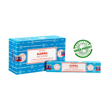 [綺異館] 印度香 賽巴巴 因果 舒緩身心 正能量 Satya KARMA 另售印度皂