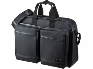 軽量PCバッグ 3WAY・15.6インチワイド サンワサプライ BAG-LW10BK