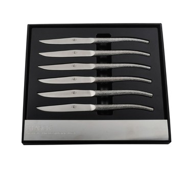 FORGE DE LAGUIOLE | P. Starck 聯名設計款 "霧面木紋" 牛排刀