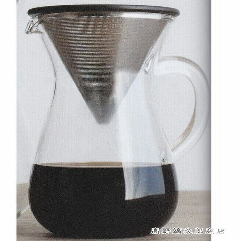 キントー Scs 02 Cc St コーヒーカラフェセット300ml ステンレス 1 2杯用 Kinto コーヒー 雑貨 珈琲 E 通販 Lineポイント最大get Lineショッピング