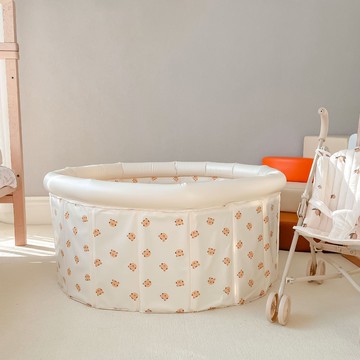 公司貨 最低價 免運  ins韓風新款海洋球池 多功能可折疊兒童房球池 家用戲水充氣圍欄