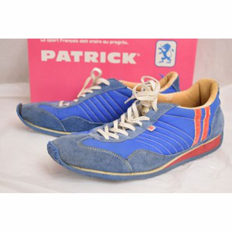 中古品 Patrick パトリック スニーカー Sully シュリー サイズ38 24cm ブルー 通販 Lineポイント最大1 0 Get Lineショッピング