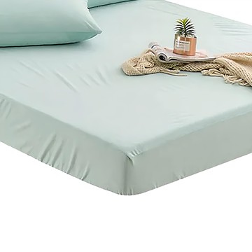 FOCA 專業護理級 100%超防水床包式保潔墊 加高型  加大  湖光綠