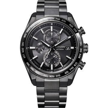 CITIZEN 鈦金屬 光動能電波計時手錶 開學季好禮 AT8294-59E