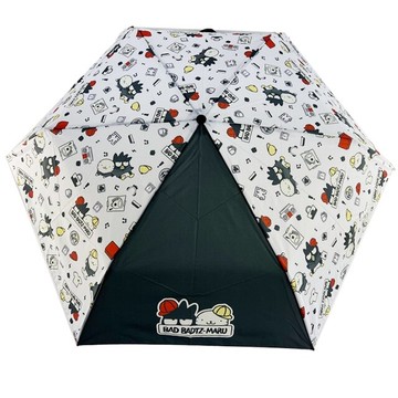 【震撼精品百貨】Bad Badtz-maru_酷企鵝~日本三麗鷗sanrio酷企鵝折傘(黑音符款)*76861