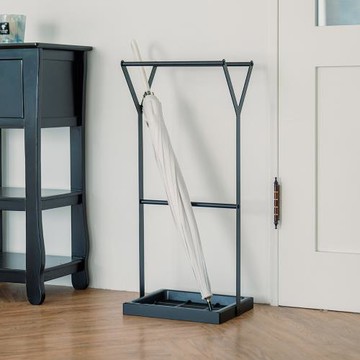 【H&R安室家】北歐簡約設計款傘架 雨傘收納架 RS49 (傘架/傘桶/瀝水架/雨傘收納)