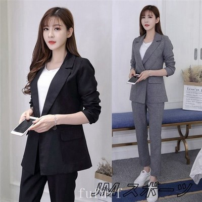 背広 猿股 大いなる号 レディース 7h衣袂 テーラード ジャケツ 真っ正直 タテヨコ 直線コース 原料 チャコール灰色 濃紺色 詐欺師 8l ニッセン Nissen Climatictesting Com