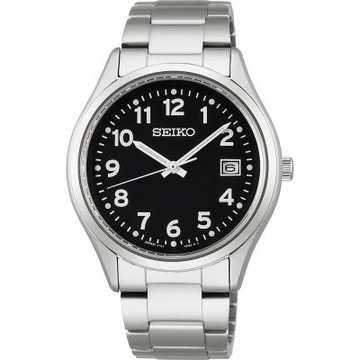 SEIKO 精工 日系簡約中性太陽能手錶-38.7mm (SBPX155J/V157-0DX0D)