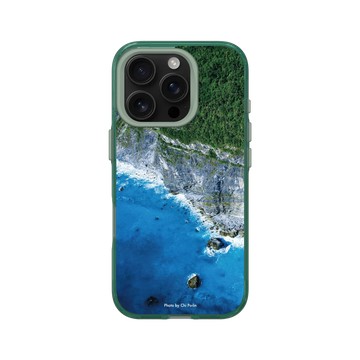 iPhone 16 Pro Clear 憂墨綠 - Chi Po-Lin 齊柏林《看見台灣》系列 - 清水斷崖