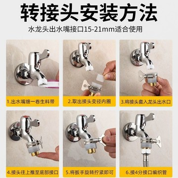 🎉​​易用工具​🎉​​水龍頭接水管 延長管 萬能小型迷你壁掛洗衣機進水管 淨水器2分接頭