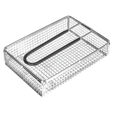 trangia 炸物神器/炸物籃 304食品級不鏽鋼 尺寸17x12x4.5cm 台灣產  大  1個