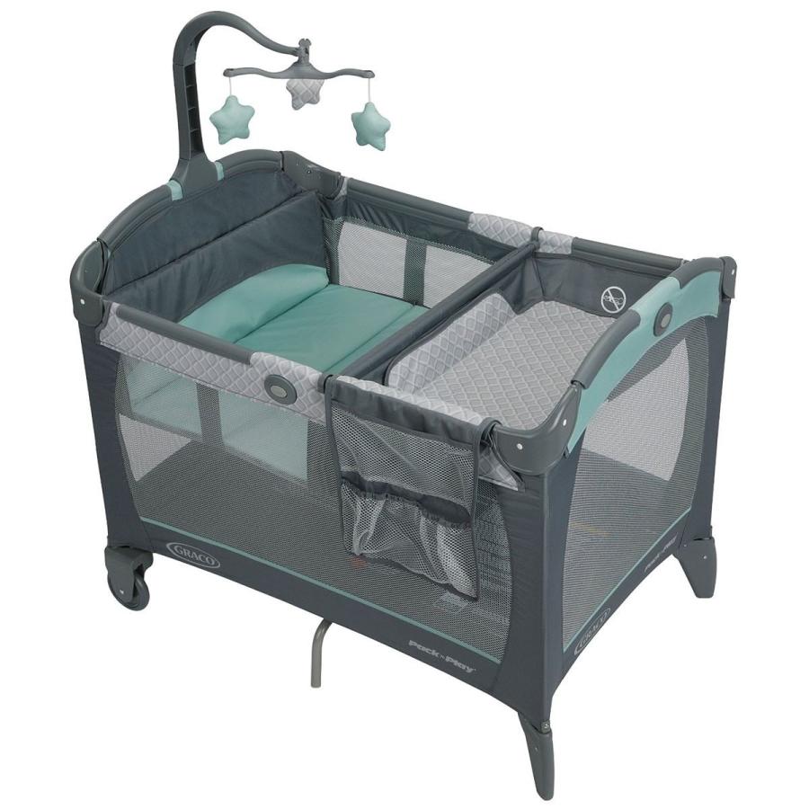 graco 折りたたみ式プレイヤード ベビーベッド グレコ アメリカ