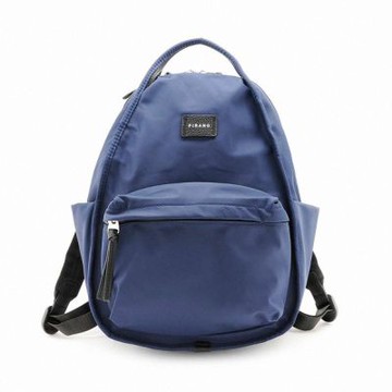 FIRANO-NAVY 防水輕量尼龍橢圓型後背包(海軍藍)