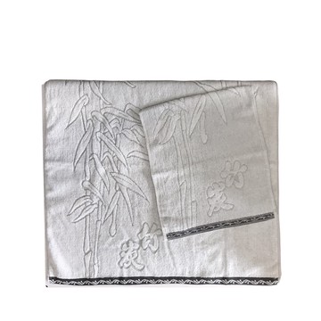 【HOD 台灣製】舒適純棉竹炭浴巾